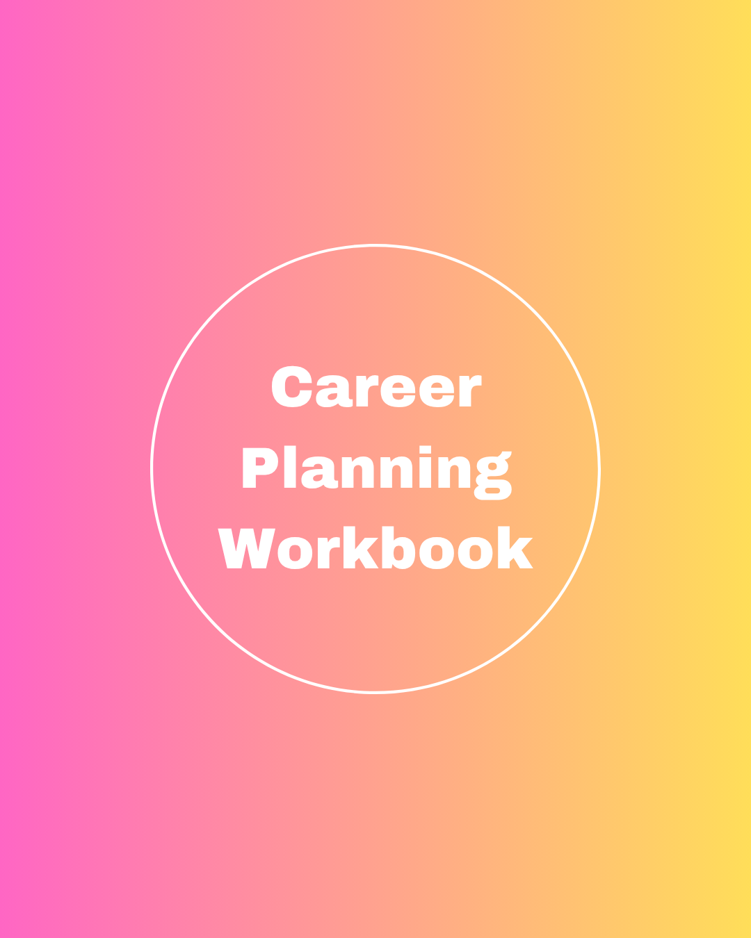 Career Planning Workbook