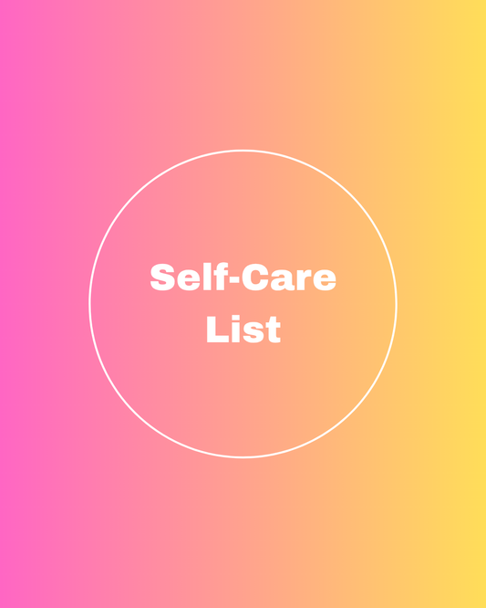 Self-Care List