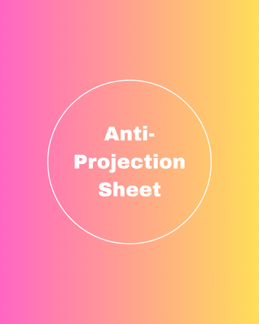 Anti-Projection Sheet