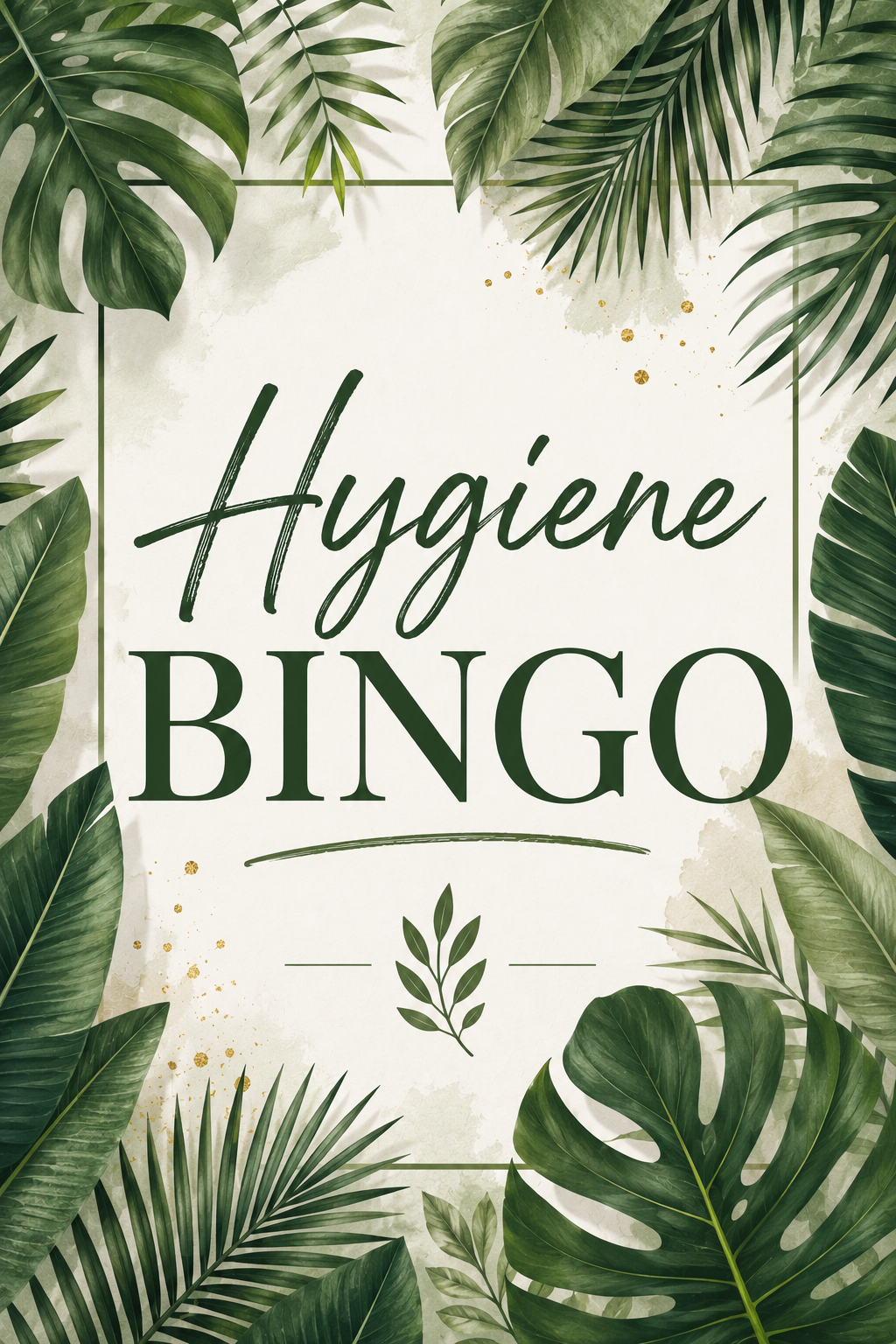 Hygiene Bingo