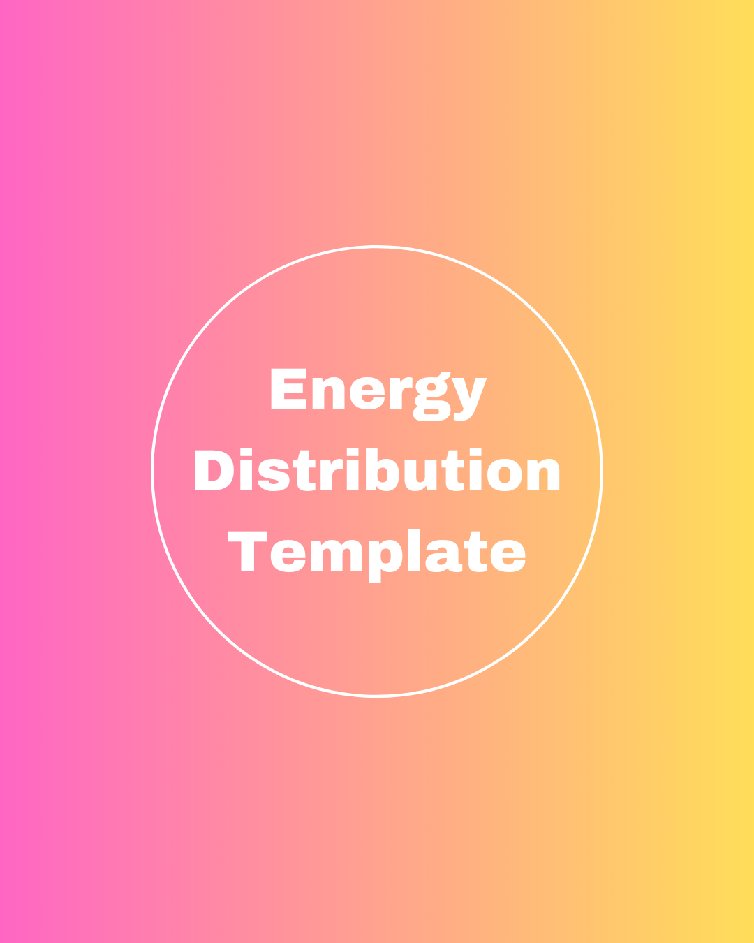 Energy Distribution Template