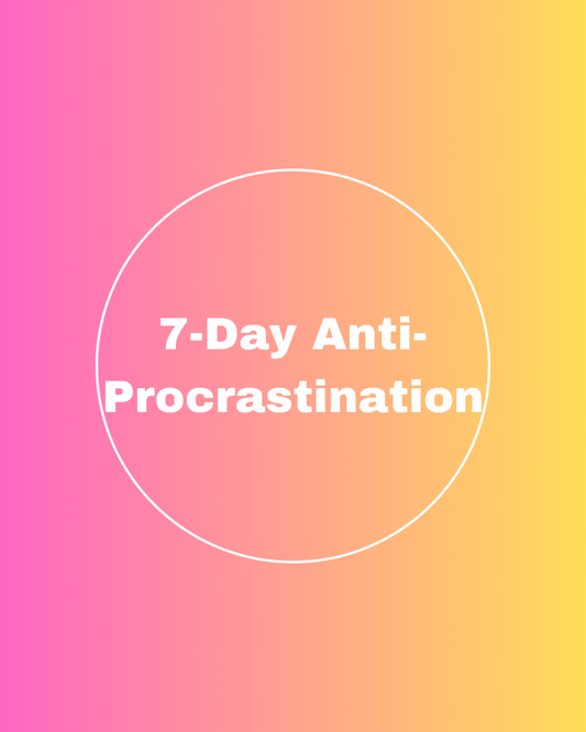 Full 7-Day Anti-Procrastination Booklet