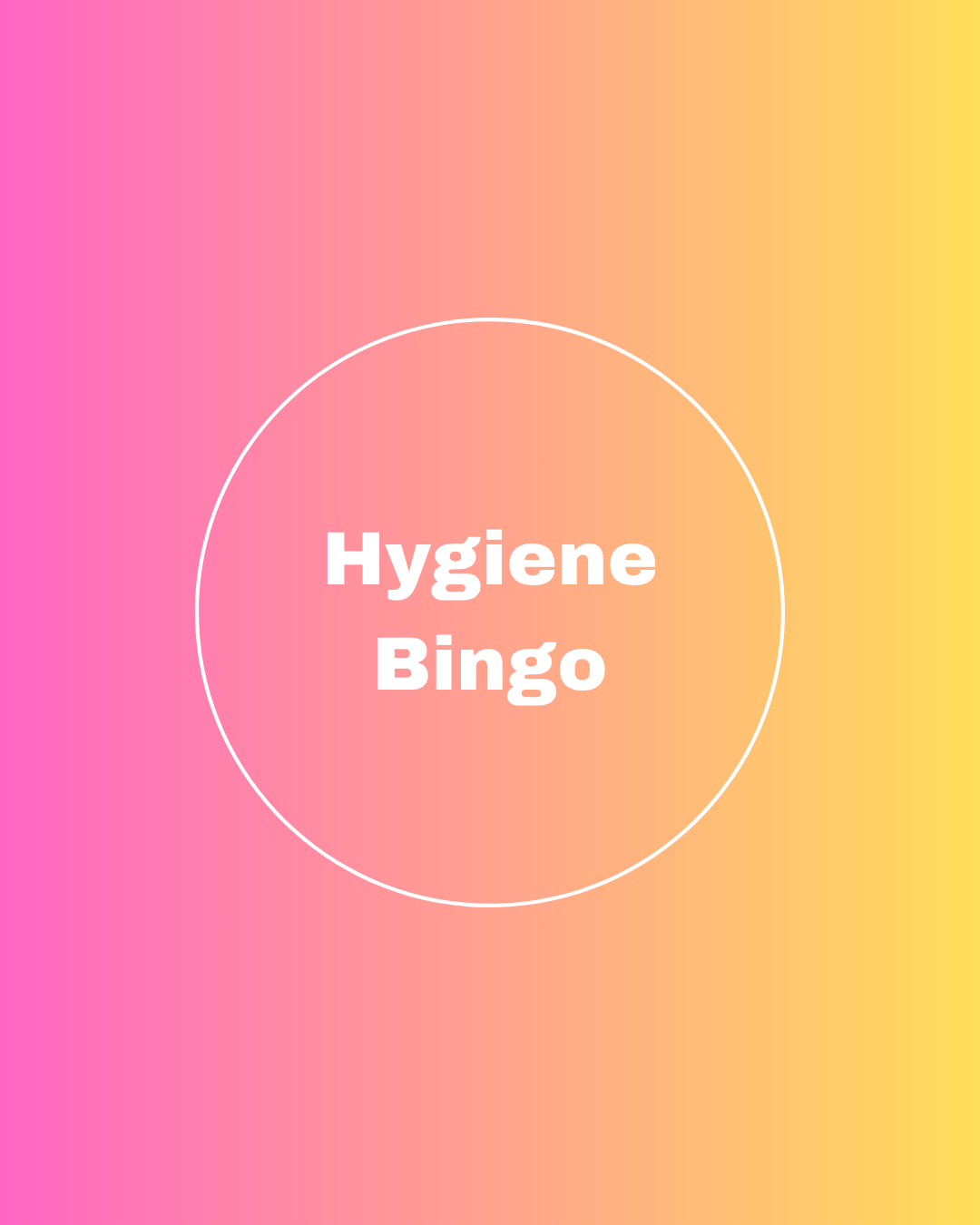 Reset Bingo